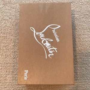 Christian Louboutin patent ankle strap heels